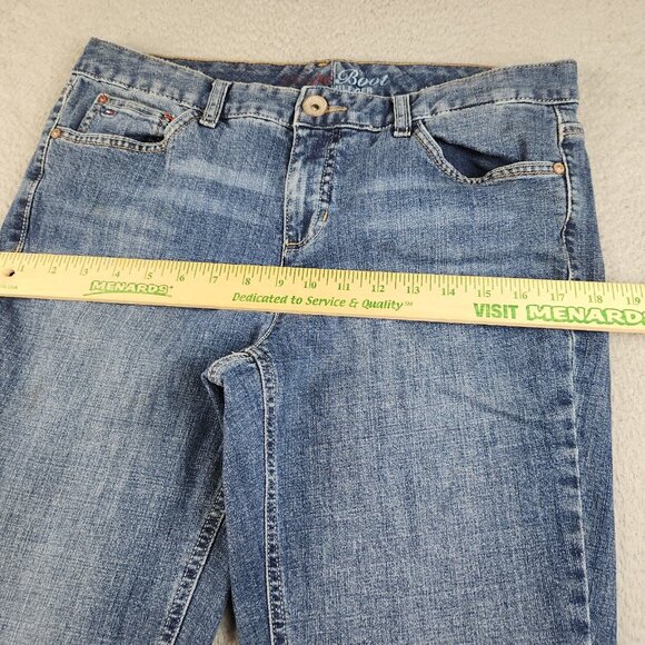 Tommy Hilfiger Jeans Women's 10S Blue Hope Bootcut Curvy Denim Pants Stretch - Picture 6 of 11